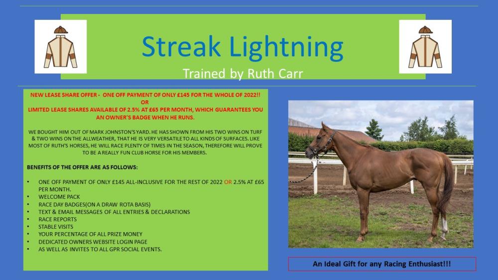 Streak Lightning flyer